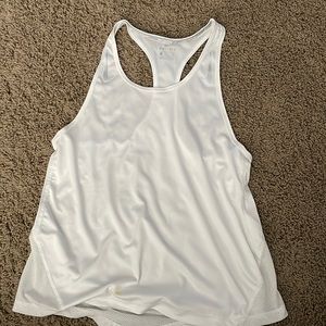 White Nike tank top